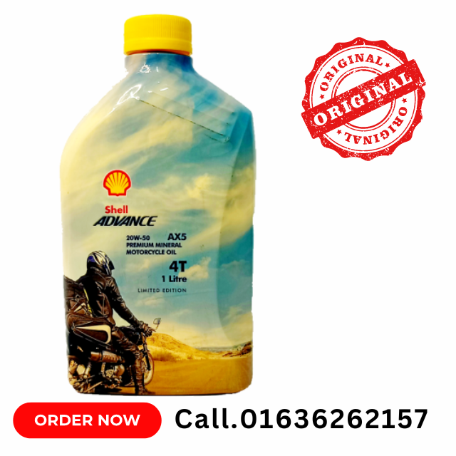 Shell Advance 4T AX5 20W50 Limited Edition Mineral Engine Oil