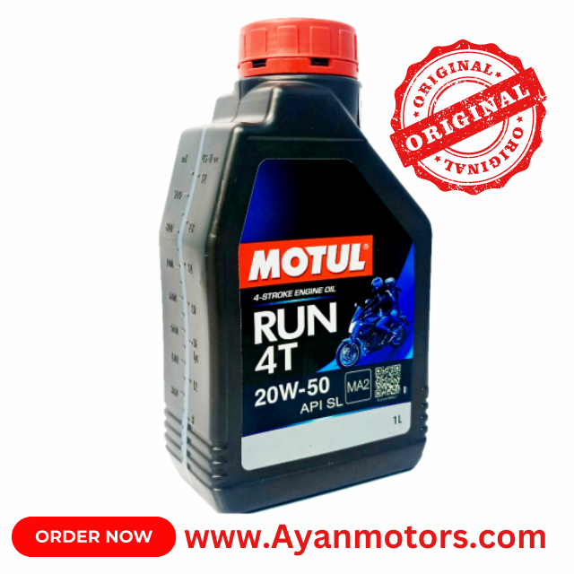 Motul RUN 20w50 Mineral Engine Oil .